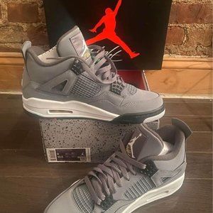 Air Jordan 4 Retro - Grey/Chrome (NEW w/box)